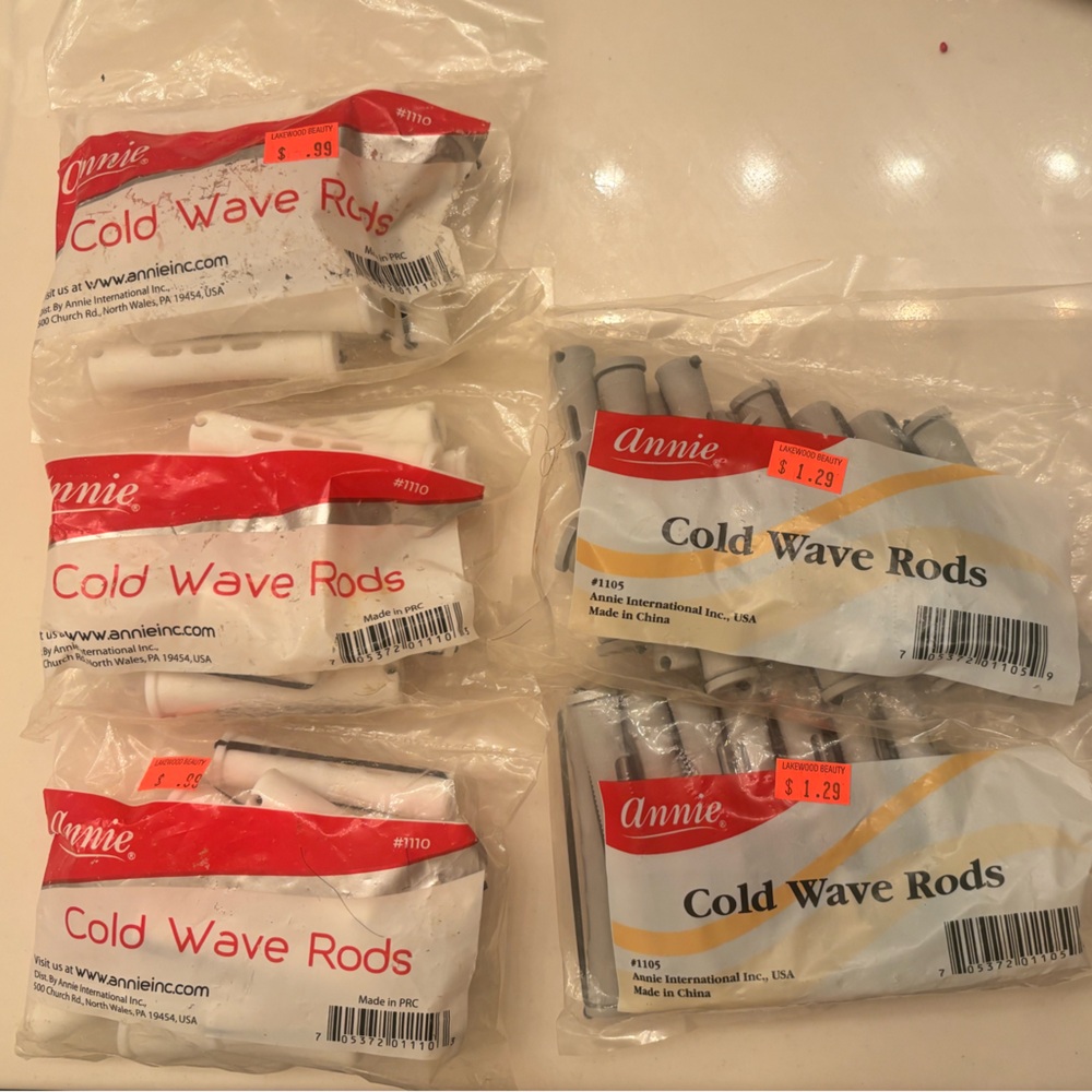 Annie Cold Wave Rods - Classic Gray